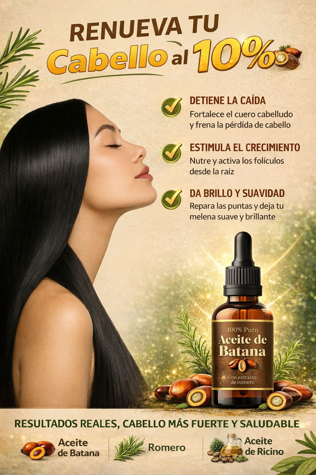 2x1 ACEITE DE BATANA Y ROMERO