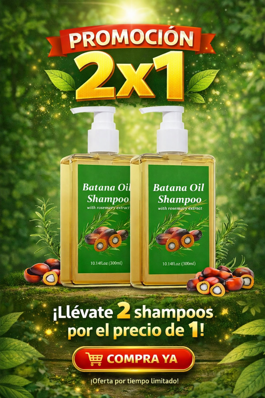 2x1 CHAMPÚ DE BATANA CON EXTRACTO DE ROMERO 400ML